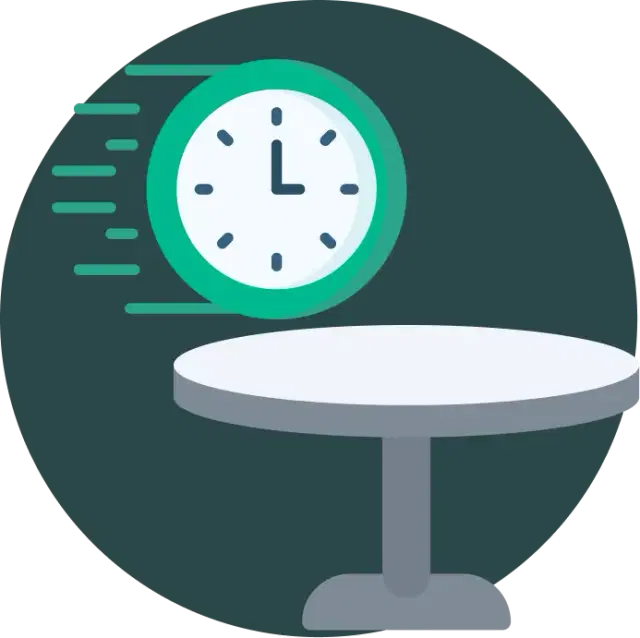 Faster Table Turnover